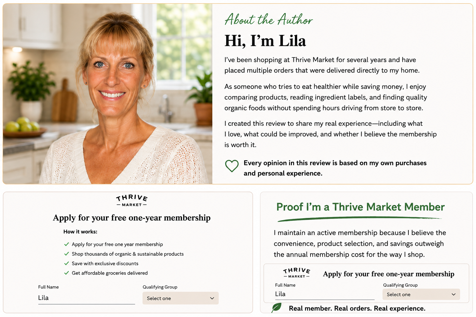 Lila Thrive Market Reviews